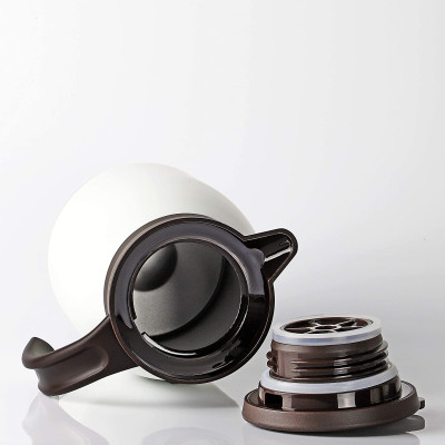 Combo bình nước giữ nhiệt Ecot làm từ thép không gỉ sơn phủ tĩnh điện + Cốc uống nước có quai Inomata 350ml - nội địa Nhật Bản 