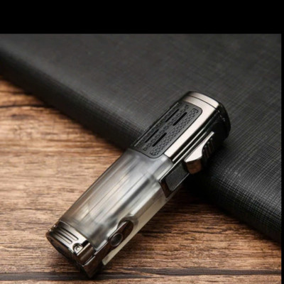 Vỏ Hộp Quẹt Bật Lửa Khò 3 Tia BCZ-466, Có Đục -Nhiều Màu