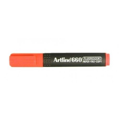 Bút Dạ Quang - Artline EK-660-FRD - Fluorescent Red