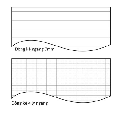 Giấy Kiểm Tra Kẻ Ngang Dạng Vở - Campus TPN-B5L30 (30 Tờ Đôi)