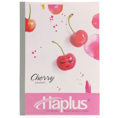Combo 5 Tập Fruit Kẻ Ngang 200 Trang ĐL 58-60g/m2 - Haplus 5679 (Mẫu Màu Giao Ngẫu Nhiên)