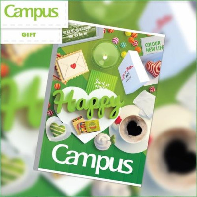 Combo 5 cuốn vở kẻ ngang  Campus Gift 120tr