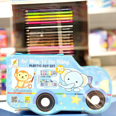 Hộp Màu Vẽ Đa Năng - Colormate CM-70PLS (70 Chi Tiết)