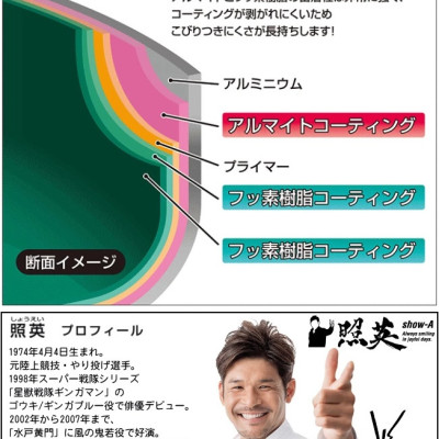 Chảo chống dính cao cấp 5 lớp đáy từ sâu lòng Show-A tròn size - hàng nội địa Nhật Bản