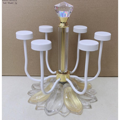 Sét bình đựng nước uống thuỷ tinh chịu nhiệt cao cấp có kèm khay và giá úp cốc siêu sịn, đảm bảo an toàn cho sức khoẻ