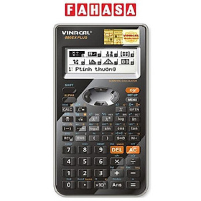 Máy Tính Vinacal 680EX Plus - Màu Đen