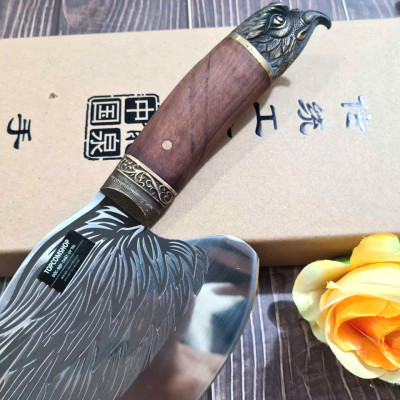 DAO BẾP - DAO THÁI CẮT HOA VĂN KHÂU ĐỒNG MÃ  A2 DT159 NT topcomshop vn