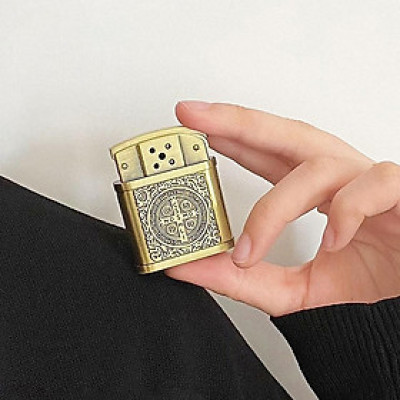 Vỏ Hột Quẹt Bật Lửa Xăng Đá X55 Giữ Xăng Tốt - Nhiều Họa Tiết