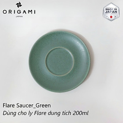 Ly đĩa sứ ORIGAMI Flare Coffee Cup Saucer 200ml