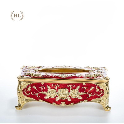 Hộp đựng giấy Hoàng Gia hợp kim (Hàng Thủ Công) | HỘP GIẤY HỢP KIM