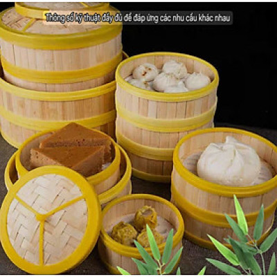 XỬNG HẤP BẰNG TRE TỰ NHIÊN – XỬNG HẤP HÀNG THỦ CÔNG CHẮC CHẮN, ĐẸP MẮT, AN TOÀN CHO SỨC KHỎE THÂN THIỆN MÔI TRƯỜNG