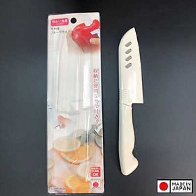 Dao gọt hoa quả được trang bị nắp nhựa bọc lưỡi, thuận tiện khi mang đi du lịch hay những chuyến dã ngoại mà vẫn đảm bảo an toàn - nội địa Nhật Bản 