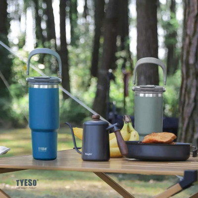 Cốc giữ nhiệt TYESO TS-8830 1200ml  bằng thép không gỉ 304 Giữ nhiệt 12 tiếng
