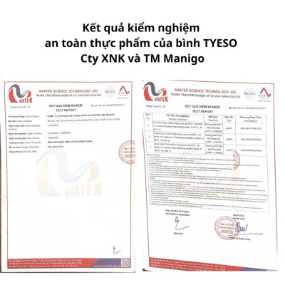 Bình trà giữ nhiệt TYESO TS-8876 750ml có lọc trà , Hàng chính hãng 