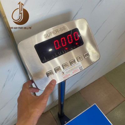 Cân Bàn Điện Tử JWS - Mặt Bàn Cân 500x600MM - Đầu Chỉ Thị Chống Nước