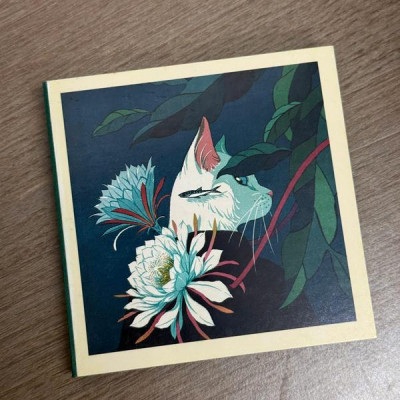 Sổ xé Mèo và hoa (Mẫu ngẫu nhiên) (Nhã Nam HCM)