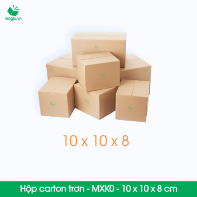 MXK0 - 10x10x8 cm - 100 thùng hộp carton