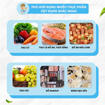 Túi Zip Đựng Thực Phẩm MyJae size S (20 cái)