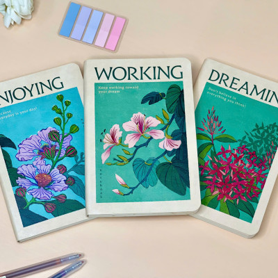 SỔ TAY BÌA DA - HÀNH TRÌNH CẢM XÚC – Lắng Nghe Và Trân Trọng Mọi Khoảnh Khắc - Nhã Nam (Mẫu Ngẫu Nhiên)