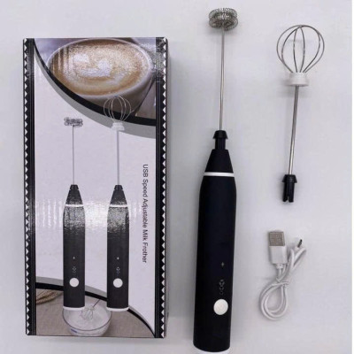 Máy Đánh Bọt Que Tạo Bọt Cafe Mini,  Trứng Cầm Tay  Không Dây Tích Điện 3 Chế Độ