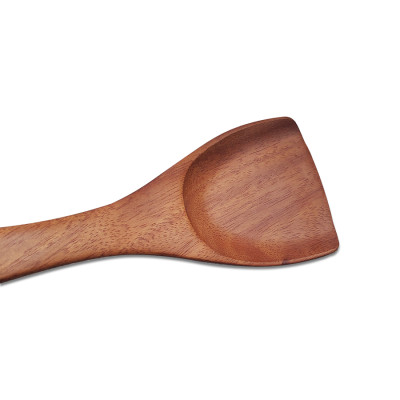 Vá Sạn Gỗ S6A Xà Cừ Xẻng Lật Đảo Trở Siêu Mỏng Cán Dài ( 29 * 7cm  ) - Đồ Gỗ Nhà Bếp Thương Hiệu Trường Sơn