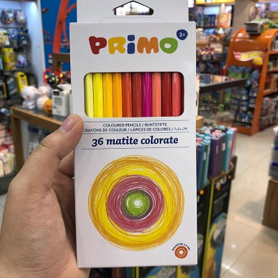 Bộ 36 Bút Chì Màu Lục Giác_502MAT36E - PRIMO