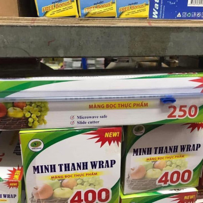 Màng bọc thực phẩm 250 ngang 30cm chất liệu PVC Cao Cấp