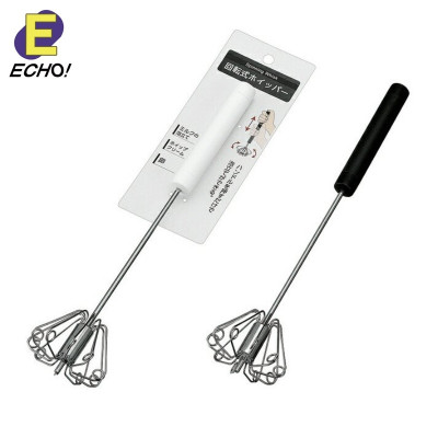 Dụng cụ đánh trứng ấn xoay tiện lợi Echo 26cm - Hàng nội địa Nhật Bản nhập khẩu chính hãng