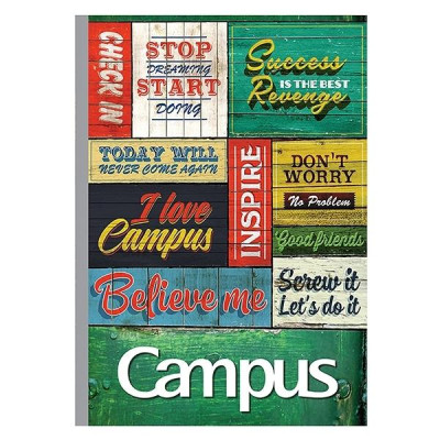 Combo 5 Tập Believable B5 Kẻ Ngang 80 Trang ĐL 70g/m2 - Campus NB-BBLV80 (Mẫu Màu Giao Ngẫu Nhiên)