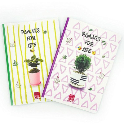 Vở Plants For Life - Kẻ Ngang 120 Trang - Hồng Hà 1416 (Mẫu Màu Giao Ngẫu Nhiên)
