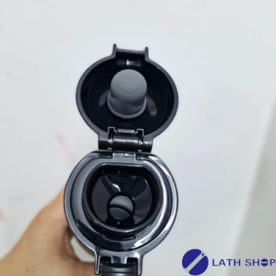 Bình Giữ Nhiệt Lock&Lock  Rouund One Touch Tumbler LHC3296 Màu Đen Mở Nắp 1 Chạm -500ml - Hàng Chính Hãng