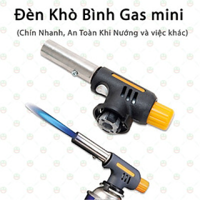 (Loại Tốt) Đầu Khò Lửa Dùng Gas Chuyên Nghiệp Cầm Tay KhoNCC Hàng Chính Hãng - NLM-WS-502c (Màu Đen)