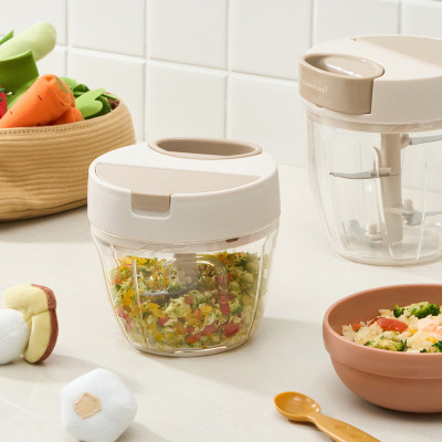 Dụng Cụ Xay Tỏi Ớt LocknLock CKS342BEG, CKS343BEG, CKS344BEG, Hàng Chính Hãng, Kéo Tay - JoyMall