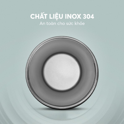 Ly giữ nhiệt inox 304 Elmich EL-8380 510ml, Hàng chính hãng, giữ nóng 8h giữ lạnh 23h - JoyMall