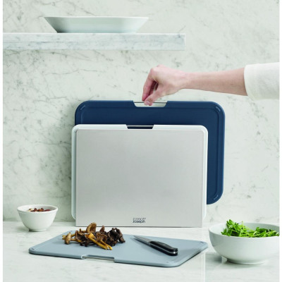 Bộ Thớt 3 Cái Joseph Joseph Nest Boards Large Grey - 601473