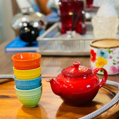 Bộ ấm chén 5 món Le Creuset Hàng chính hãng