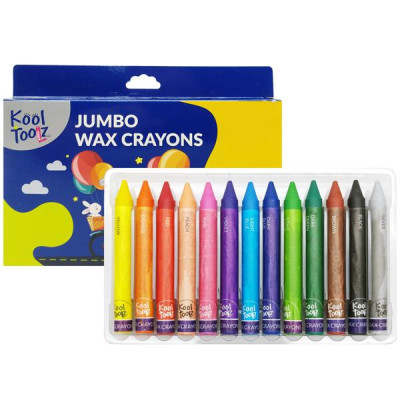 Hộp 13 Bút Sáp Màu Jumbo - Kool Toolz