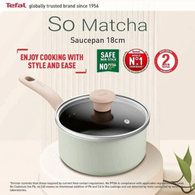 Quánh chống dính đáy từ Tefal So Matcha 18cm hàng chính hãng