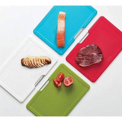 Bộ thớt 4 chiếc Joseph Joseph Folio Arctic 60196 Hàng chính hãng