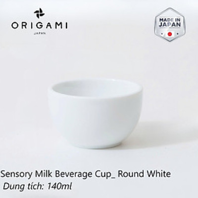Ly sứ ORIGAMI Sensory Milk Beverage Cup 140ml không quai