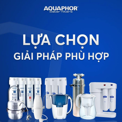 Bộ 4 Lõi Lọc Nước AQUAPHOR Nhập Khẩu Thay Cho Máy AQUAPHOR MORION RO DWM 101S - Hàng Chính Hãng