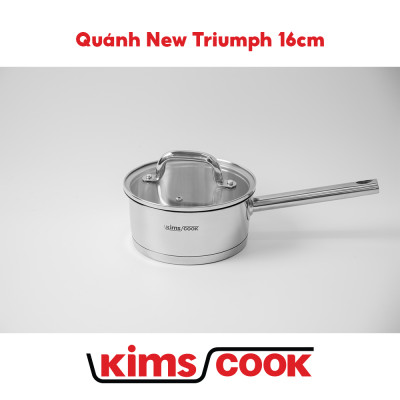 [Mới] Quánh New Triumph KimsCook - INOX Chất Lượng Cao - Dùng Mọi Loại Bếp