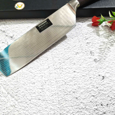 DAO - DAO BẾP NHẬT BẢN USUBA THÉP DAMASCUS MÃ DT125 nt topcomshop vn