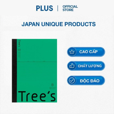 Sổ tay, vở ghi chép kẻ ngang Nhật Bản khổ A6 - PLUS