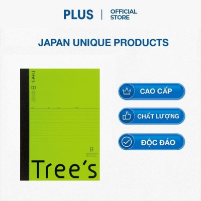 Sổ tay, vở ghi chép kẻ ngang Nhật Bản khổ A5 - PLUS