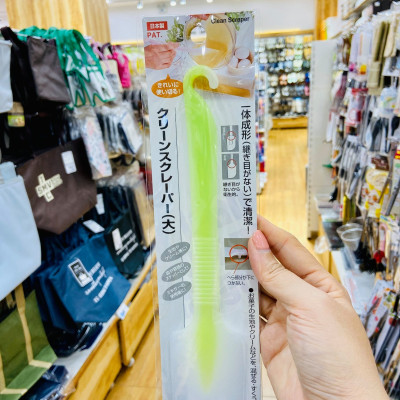 Thìa trộn bột làm bánh silicon Echo 29cm hàng nội địa Nhật Bản (#Made in Japan)