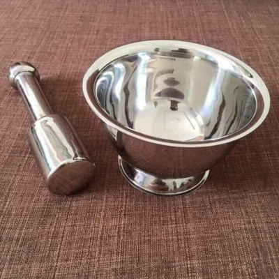 Bộ Cối Chày Inox Cao Cấp Sáng Bóng Bền Đẹp Đủ Kích Cỡ