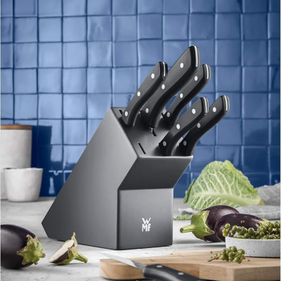 Bộ dao WMF Knife Block with Knife Set 7 Pieces kèm giá để dao Hàng chính hãng