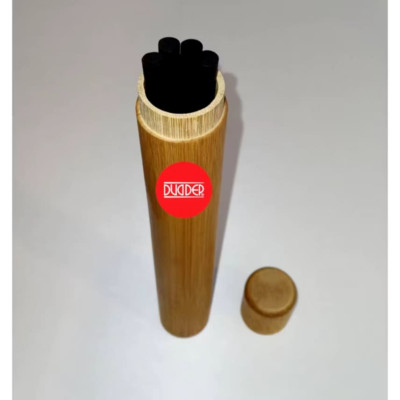 ĐŨA CÁ NHÂN .SÉT 2 ĐÔI ĐŨA GỖ MUN ĐỰNG TRONG ỐNG TRE