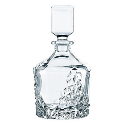 Bộ 1 Bình Rượu Nachtmann Sculpture 91900 ĐK 13cm (750ml) Và 2 Ly Whisky Pha Lê ĐK 8.6 cm (365ml)